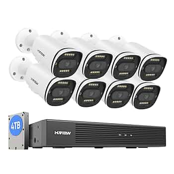 ポ*コ様 H.View 防犯カメラ　3種3台セット　テスト試用のみの正常動作　新 Amazon.co.jp: 【4K画質・フルカラー撮影】H.View ドーム型 防犯